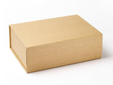A4 Deep Natural Kraft Luxury Gift box without magnets (Pack of 12)
